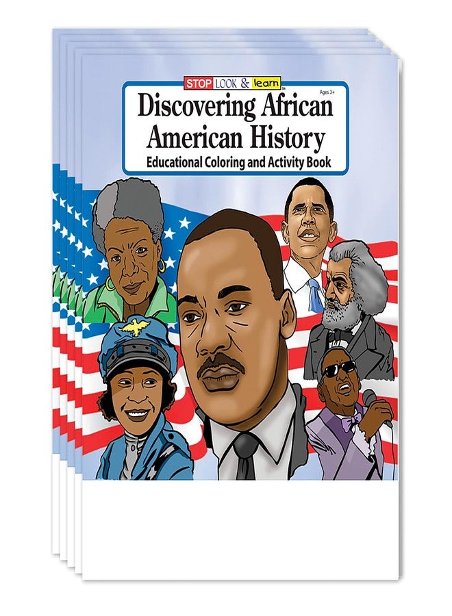ZOCO - Black History - Educational Coloring Books (25 Bulk Pack, Without Crayons) - African American History Month Handout - Games, Puzzles, Activities for Kids - Image 1